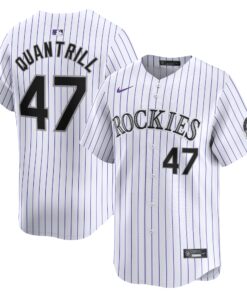 Cal Quantrill Colorado RockiesHome Limited Player Jersey  White