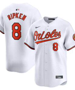 Cal Ripken Jr. Baltimore OriolesHome Limited Player Jersey  White