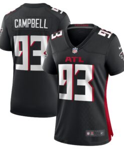 Calais Campbell Atlanta Falcons  Women_s Game Player Jersey  Red
