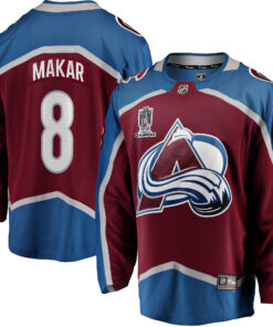 Cale Makar Colorado Avalanche Fanatics 2022 Stanley Cup Champions Breakaway Patch Player Jersey  Burgundy