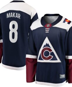 Cale Makar Colorado Avalanche Fanatics Alternate Premier Breakaway Player Jersey  Navy