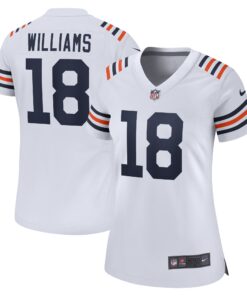 Caleb Williams Chicago Bears  Women_s 2024 NFL Draft 2nd Alternate Game Player Jersey  White