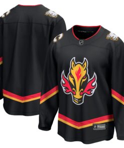 Calgary Flames Fanatics Alternate Premier Breakaway Jersey  Black