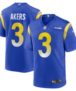 Cam Akers Los Angeles Rams  Game Jersey  Royal