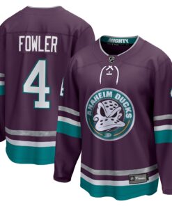 Cam Fowler Anaheim Ducks Fanatics 30th Anniversary Premier Breakaway Jersey  Purple
