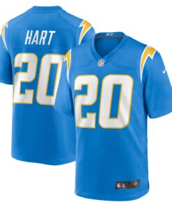 Cam Hart Los Angeles Chargers  Team Game Jersey   Powder Blue