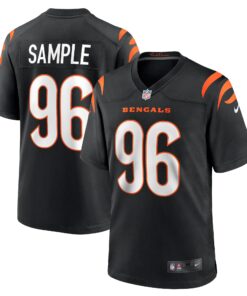 Cam Sample Cincinnati Bengals  Game Jersey  Black