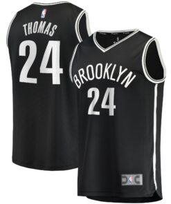 Cam Thomas Brooklyn Nets Fanatics Fast Break Replica Jersey - Icon Edition - Black