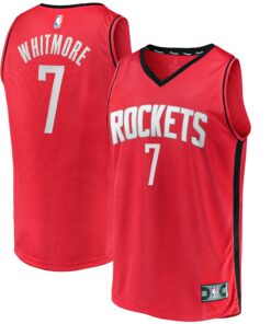 Cam Whitmore Houston Rockets Fanatics Youth Fast Break Replica Player Jersey - Icon Edition - Red