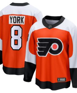 Cam York Philadelphia Flyers Fanatics Home Breakaway Jersey  Orange