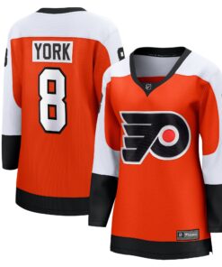 Cam York Philadelphia Flyers Fanatics Women_s Home Breakaway Player Jersey  Orange