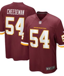 Camaron Cheeseman Washington Football Team  Game Jersey  Burgundy