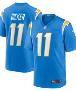 Cameron Dicker Los Angeles Chargers  Game Jersey  Powder Blue