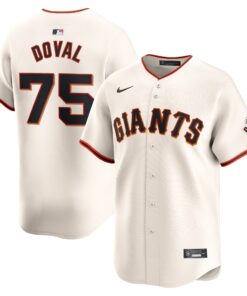 Camilo Doval San Francisco GiantsHome Limited Player Jersey  Cream