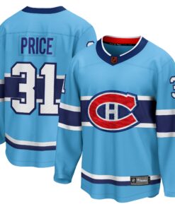 Carey Price Montreal Canadiens Fanatics Special Edition 2.0 Breakaway Player Jersey  Light Blue