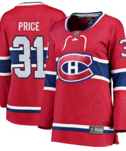 Carey Price Montreal Canadiens Fanatics Women_s Home Breakaway Player Jersey  Red