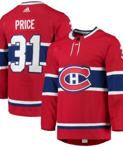 Carey Price Montreal Canadiens Home Primegreen Authentic Player Jersey  Red