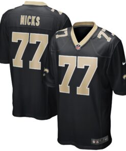 Carl Nicks New Orleans Saints  Game Retired Player Jersey  Black