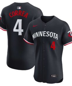 Carlos Correa Minnesota TwinsAlternate Elite Player Jersey  Navy