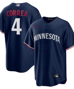 Carlos Correa Minnesota TwinsAlternate Replica Player Jersey  Navy