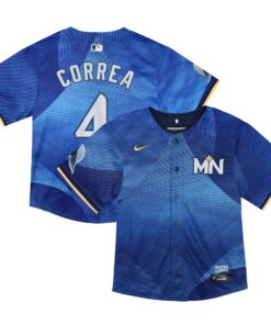 Carlos Correa Minnesota TwinsToddler 2024 City Connect Limited Jersey  Royal