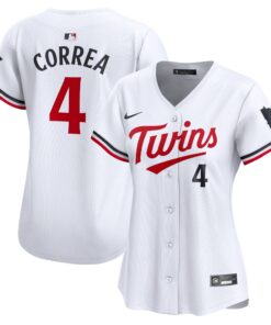 Carlos Correa Minnesota TwinsWomen_s Home Limited Player Jersey  White