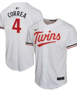 Carlos Correa Minnesota TwinsYouth Home Game Player Jersey  White