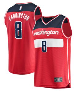 Carlton Carrington Washington Wizards Fanatics Fast Break Replica Player Jersey - Icon Edition - Red