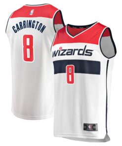 Carlton Carrington Washington Wizards Fanatics Youth Fast Break Replica Player Jersey - Association Edition - White