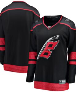 Carolina Hurricanes Fanatics Women_s Home Breakaway Jersey  Black