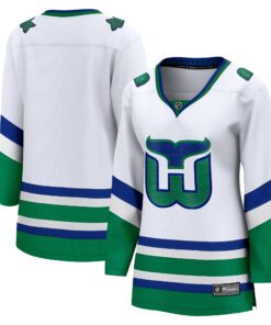 Carolina Hurricanes Fanatics Women_s Whalers Premier Breakaway Jersey  White