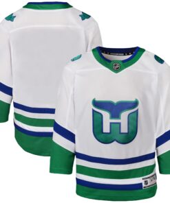 Carolina Hurricanes Youth Whalers Premier Jersey  White