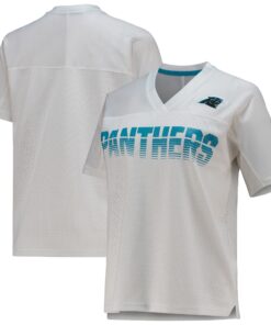 Carolina Panthers  Women_s Fan Replica Jersey  White