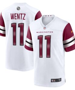 Carson Wentz Washington Commanders  Game Jersey  White
