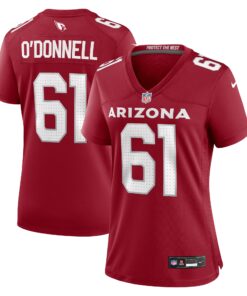Carter O_Donnell Arizona Cardinals  Women_s Team Game Jersey   Cardinal