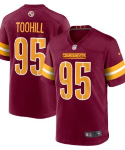 Casey Toohill Washington Commanders   Game Jersey   Burgundy
