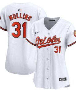 Cedric Mullins Baltimore OriolesWomen_s  Home Limited Player Jersey  White