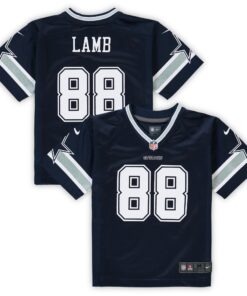 CeeDee Lamb Dallas Cowboys  Preschool Game Jersey  Navy