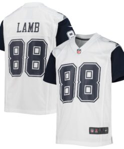 CeeDee Lamb Dallas Cowboys  Youth Alternate Game Jersey  White