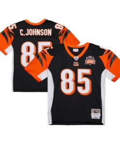 Chad Johnson Cincinnati Bengals Mitchell amp Ness 2004 Legacy Replica Jersey  Black