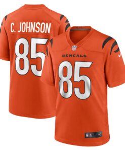Chad Johnson Cincinnati Bengals  Retired Player Alternate Game Jersey  Orange