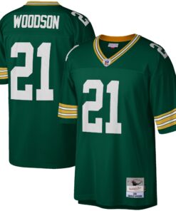 Charles Woodson Green Bay Packers Mitchell amp Ness Legacy Replica Jersey  Green
