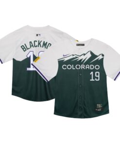 Charlie Blackmon Colorado RockiesToddler City Connect Limited Player Jersey  Green