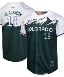 Charlie Blackmon Colorado RockiesYouth City Connect Limited Player Jersey  Green