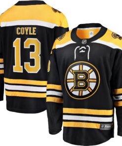 Charlie Coyle Boston Bruins Fanatics Home Breakaway Player Jersey  Black