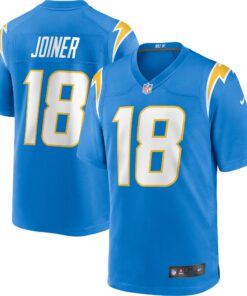 Charlie Joiner Los Angeles Chargers  Game Retired Player Jersey  Powder Blue