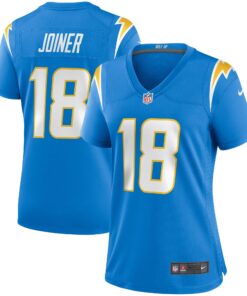 Charlie Joiner Los Angeles Chargers  Women_s Game Retired Player Jersey  Powder Blue