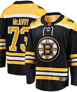 Charlie McAvoy Boston Bruins Fanatics Home Breakaway Jersey  Black
