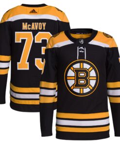 Charlie McAvoy Boston Bruins Home Primegreen Authentic Pro Player  Jersey  Black