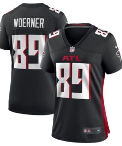 Charlie Woerner Atlanta Falcons  Women_s  Game Jersey   Black